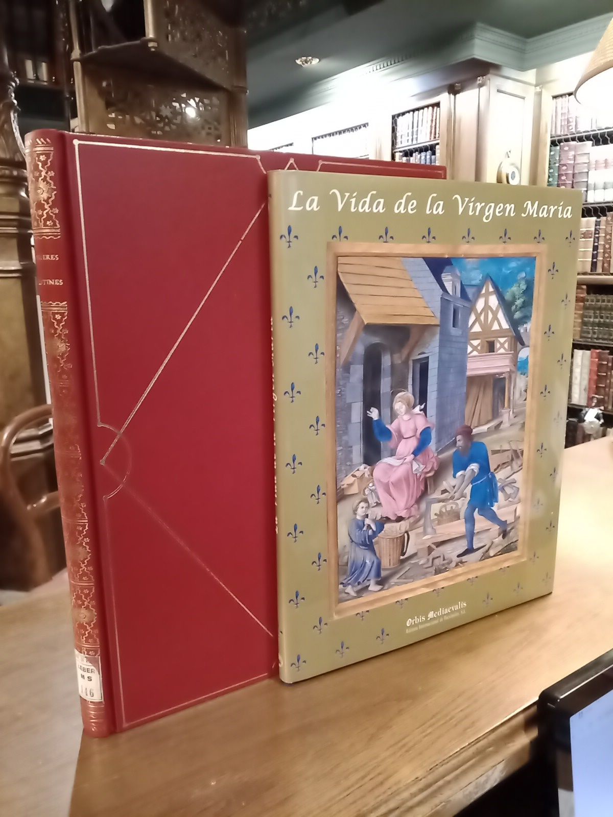 HUBERT, Jean - La Vida de la Virgen Mara = Vita Beatae Virginis Mariae /  Estudio por Javier Docampo; traduc. del  latn por Gregorio Solera; traduc. del francs por David Lpez Menaza