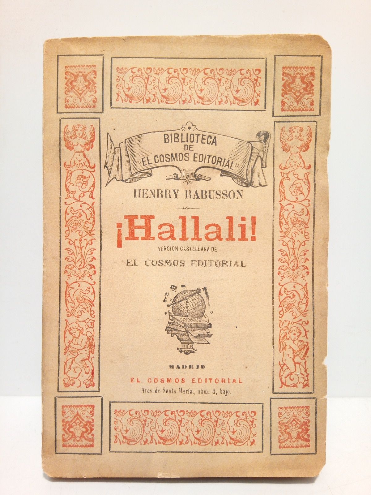 RABUSSON, Henrry (1850-1922) -  Hallali ! (Novela original) /  Versin castellana de 