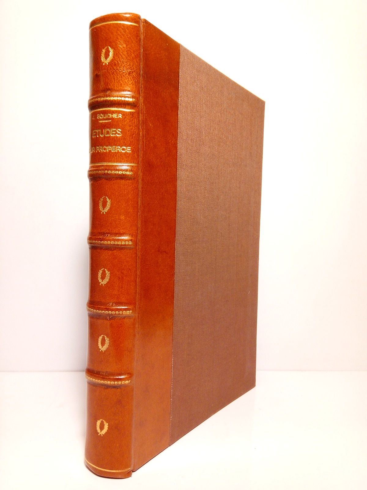 BOUCHER, Jean-Paul - Etudes sur Properce. Problmes d'inspiration et d'art