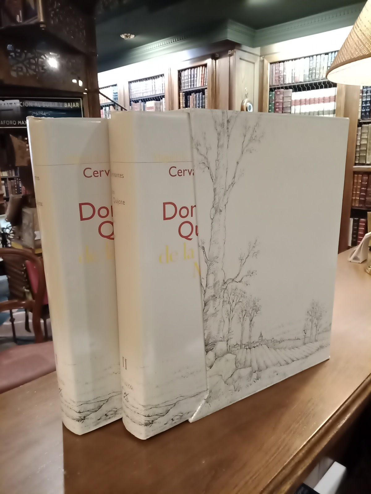 CERVANTES SAAVEDRA, Miguel de - El Ingenioso Hidalgo Don Quijote de la Mancha /  Ilustraciones de Jos Ramn Snchez; edicin, introduccin y notas de Angel Basanta [COMPLETO EN 2 VOLS.]