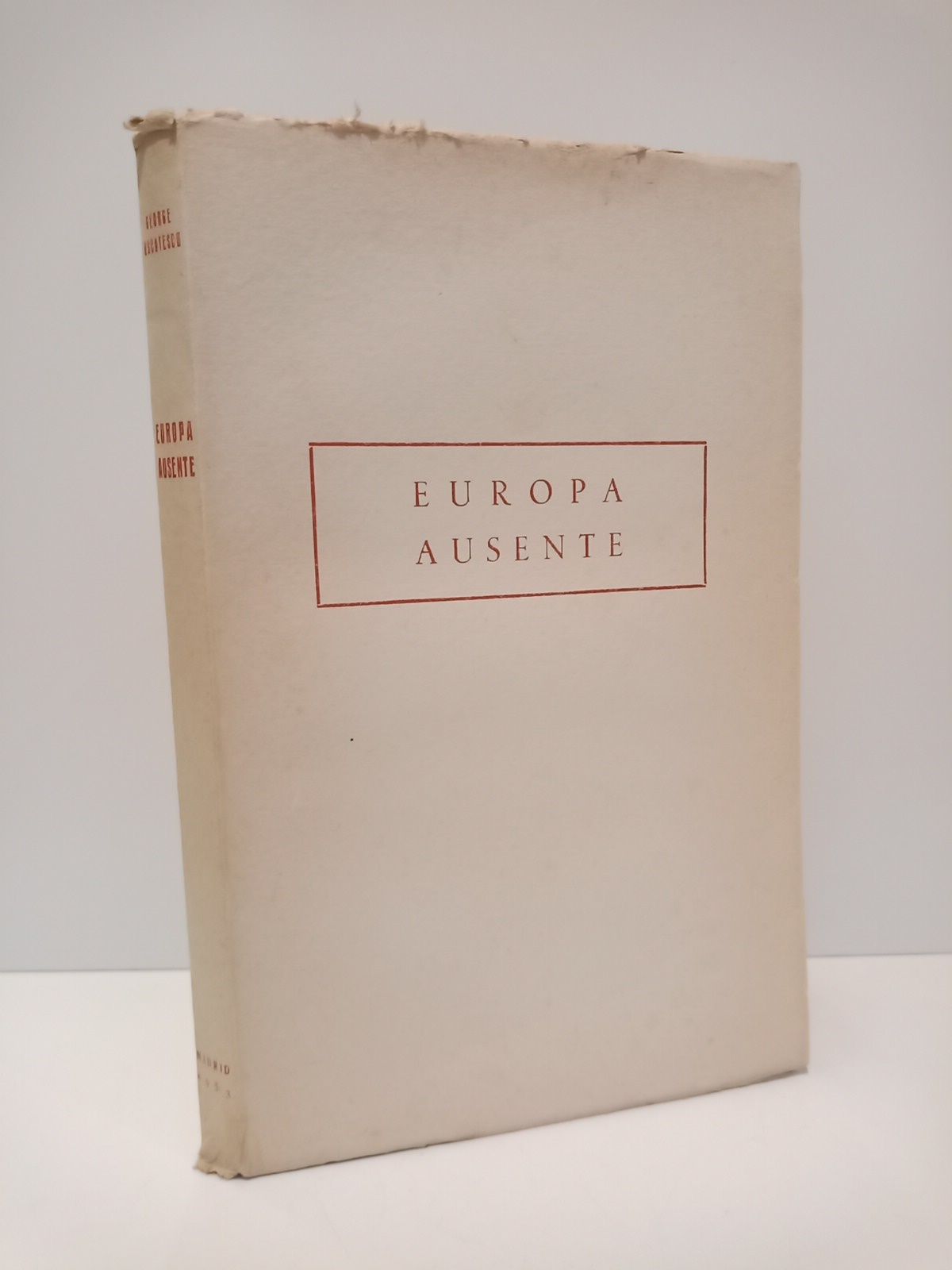 USCATESCU, George - Europa ausente