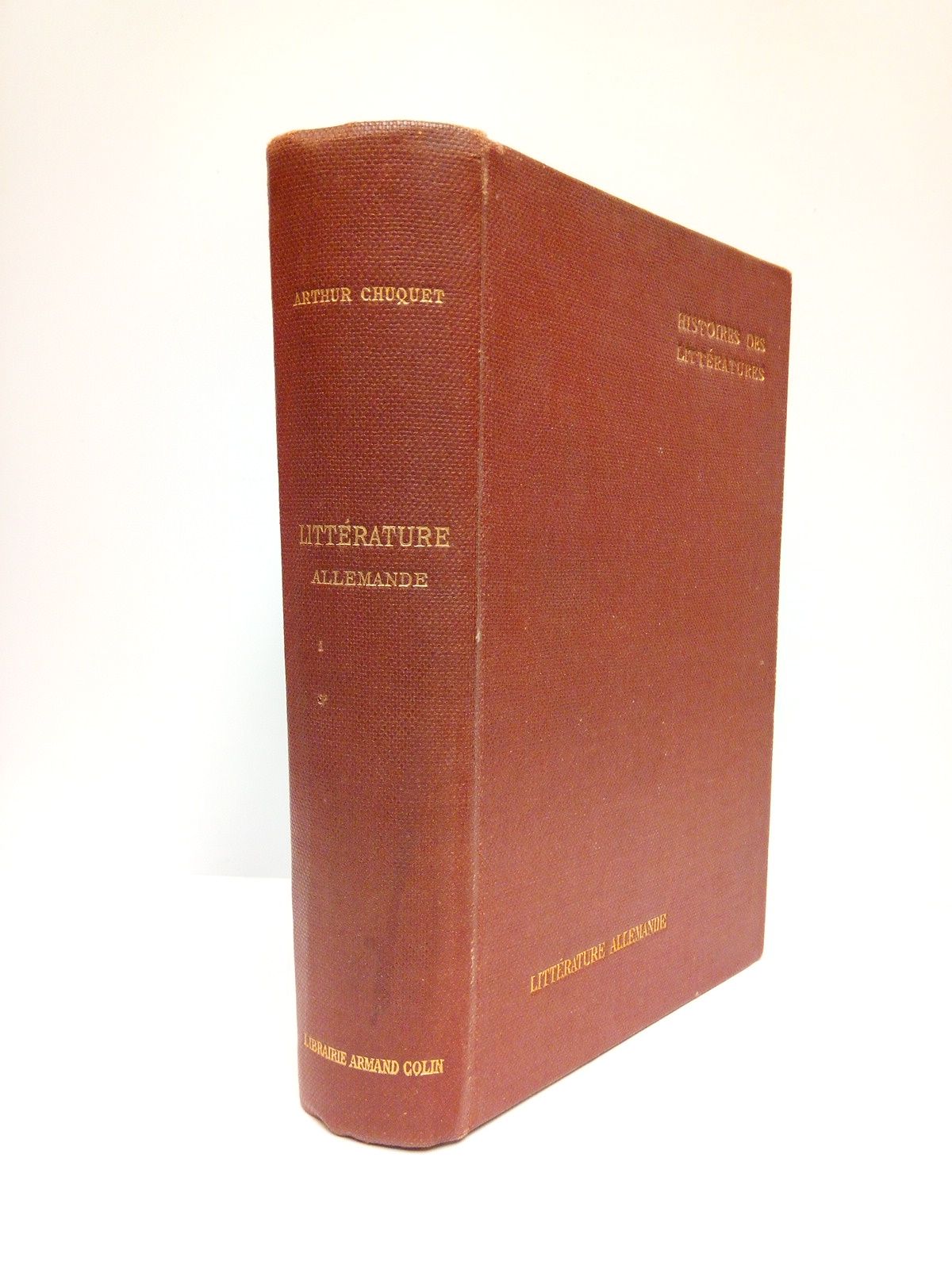 CHUQUET, Arthur - Littrature allemande