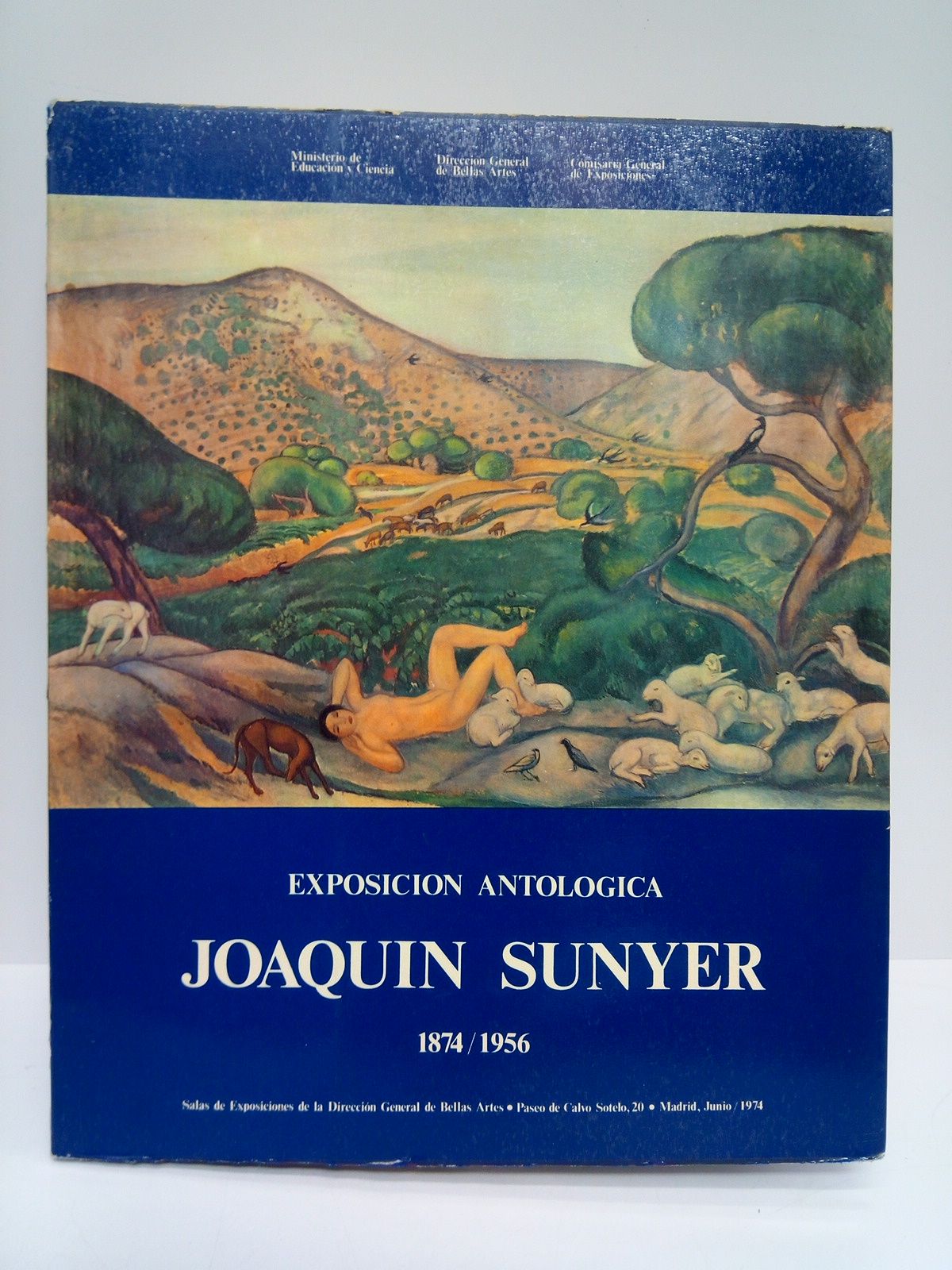 MINISTERIO DE EDUCACION Y CIENCIA - DIRECCION GENERAL DE BELLAS ARTES - Exposicin antolgica: Joaqun Sunyer. 1874-1956. [Sala de exposiciones de la Direc. Gral. de Ballas Artes] /  Introduccin: 