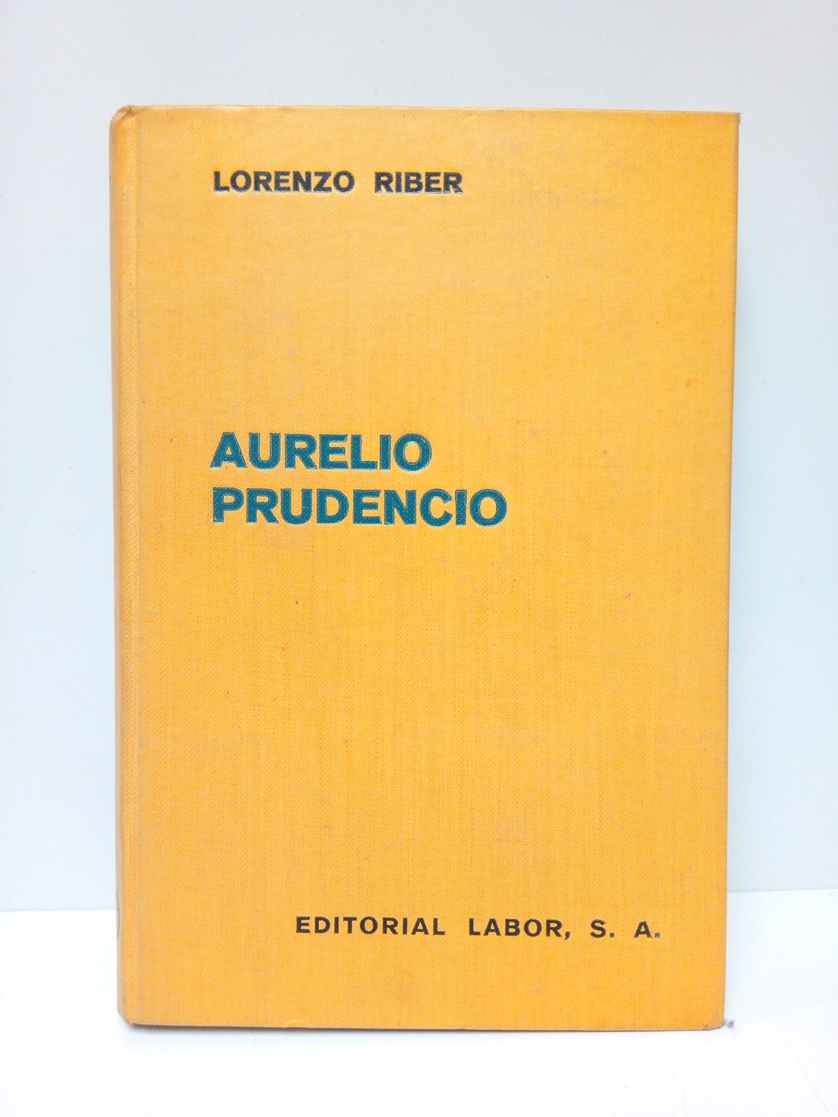 RIBER, Lorenzo - Aurelio Prudencio