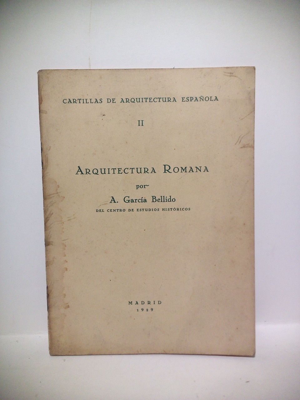 GARCIA BELLIDO, A. - Arquitectura Romana
