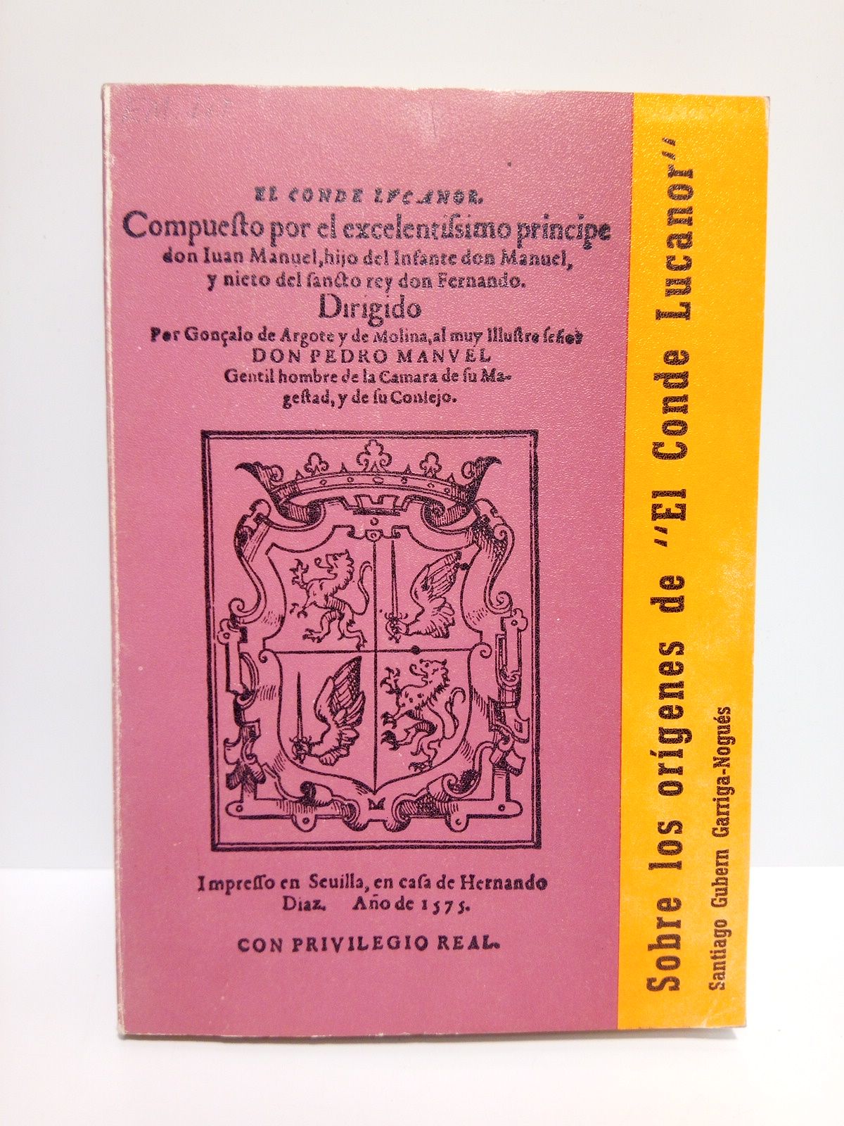 GUBERN GARRIGA-NOGUES, Santiago - Sobre los orgenes de 