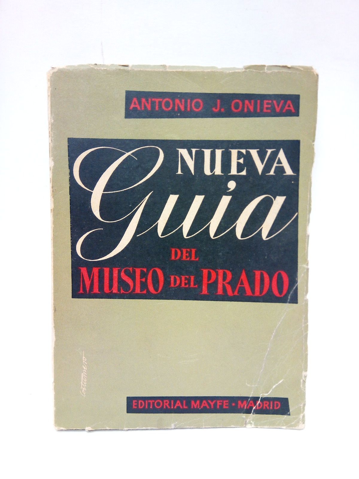 ONIEVA, Antonio J. - Gua del Museo del Prado