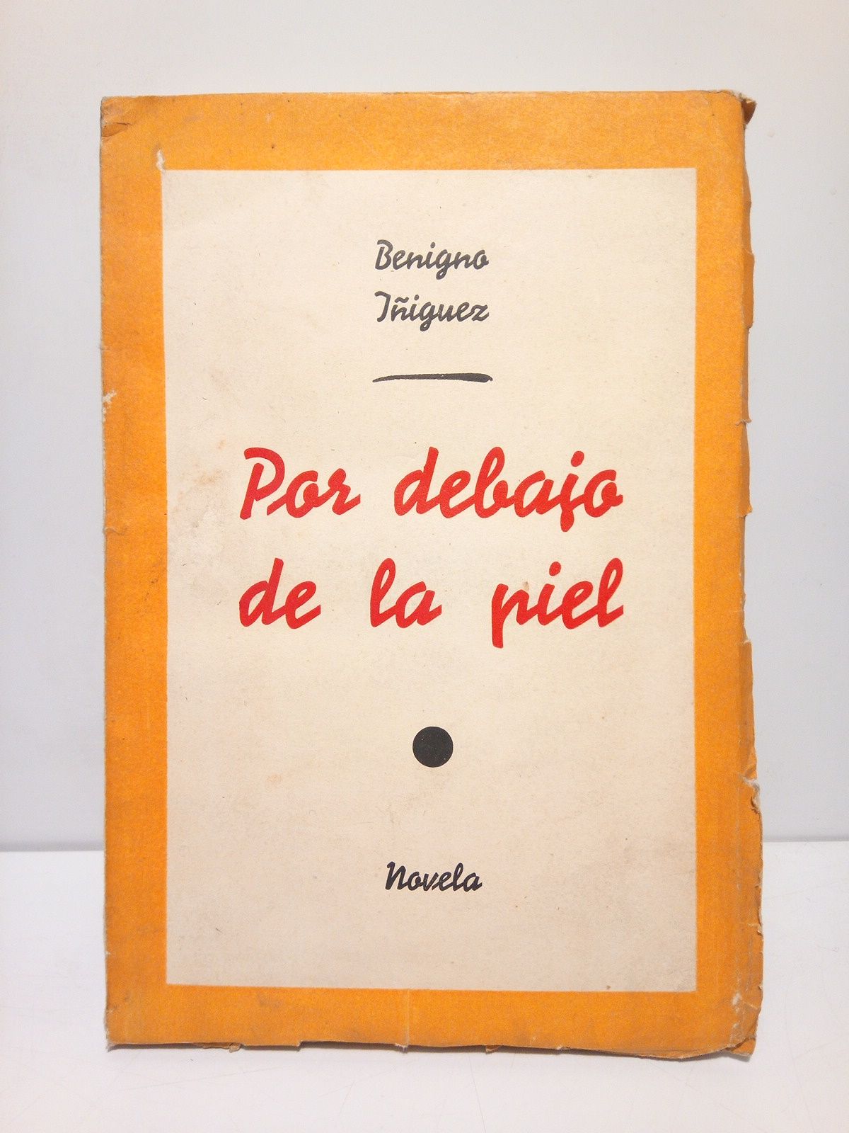 IIGUEZ, Benigno - Por debajo de la piel (Novela)